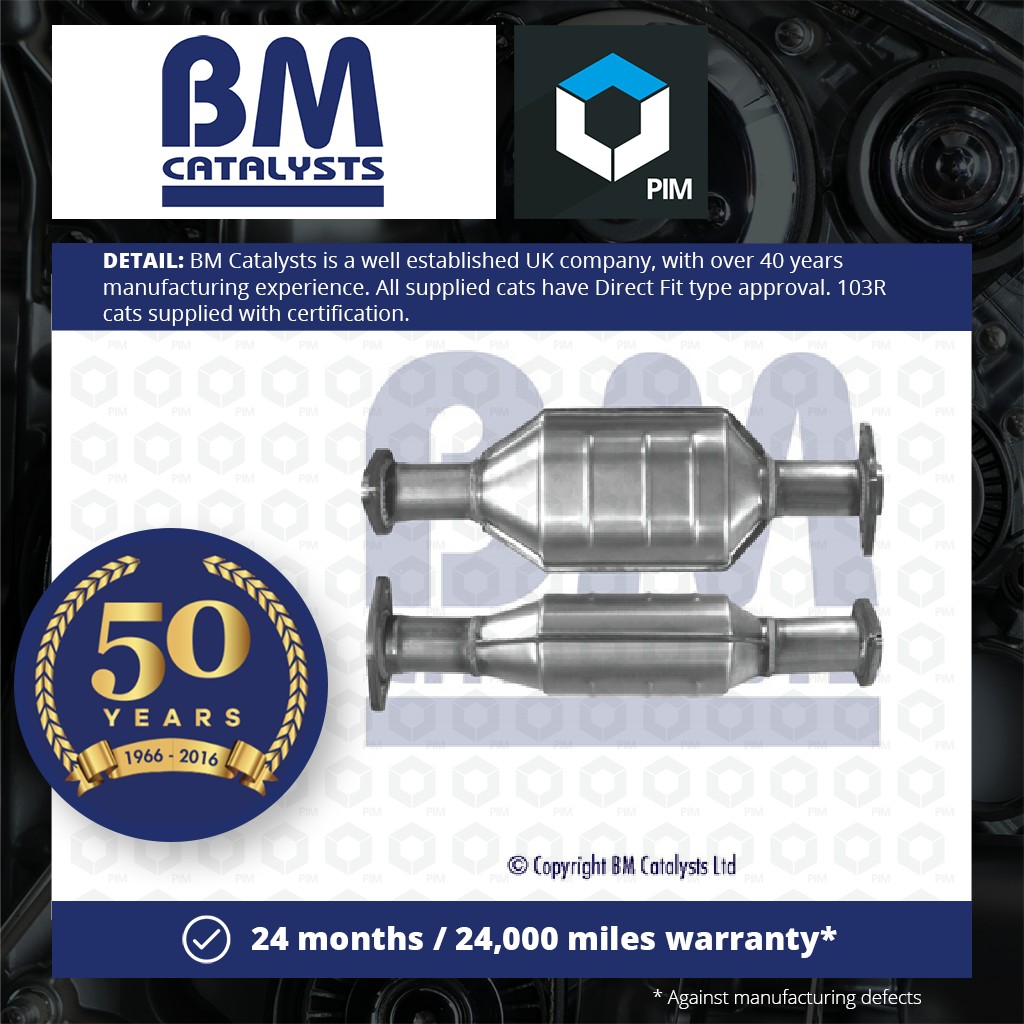 BM Catalysts Non Type Approved Catalytic Converter BM90026 [PM332795]