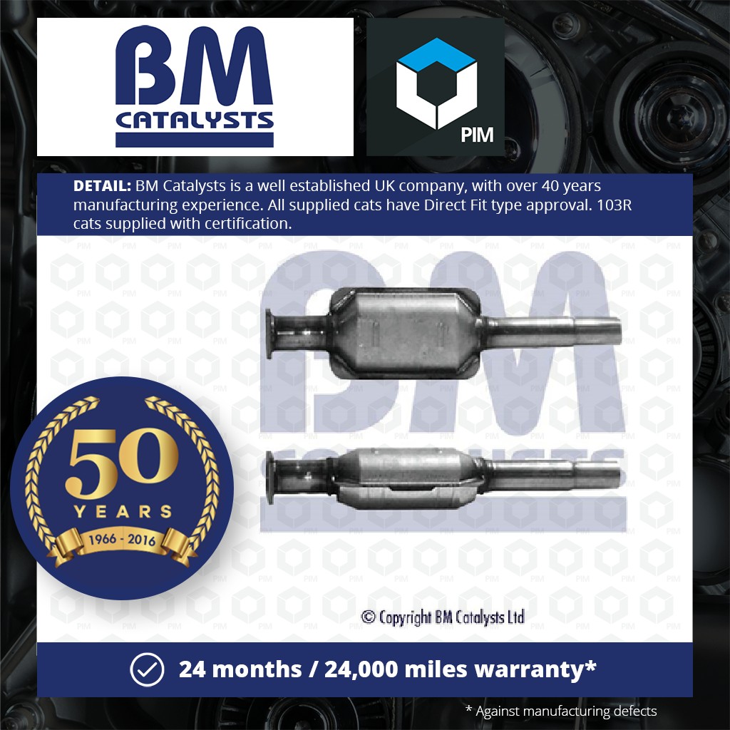 BM Catalysts Catalytic Converter Type Approved + Fitting Kit BM90005HK [PM2073560]