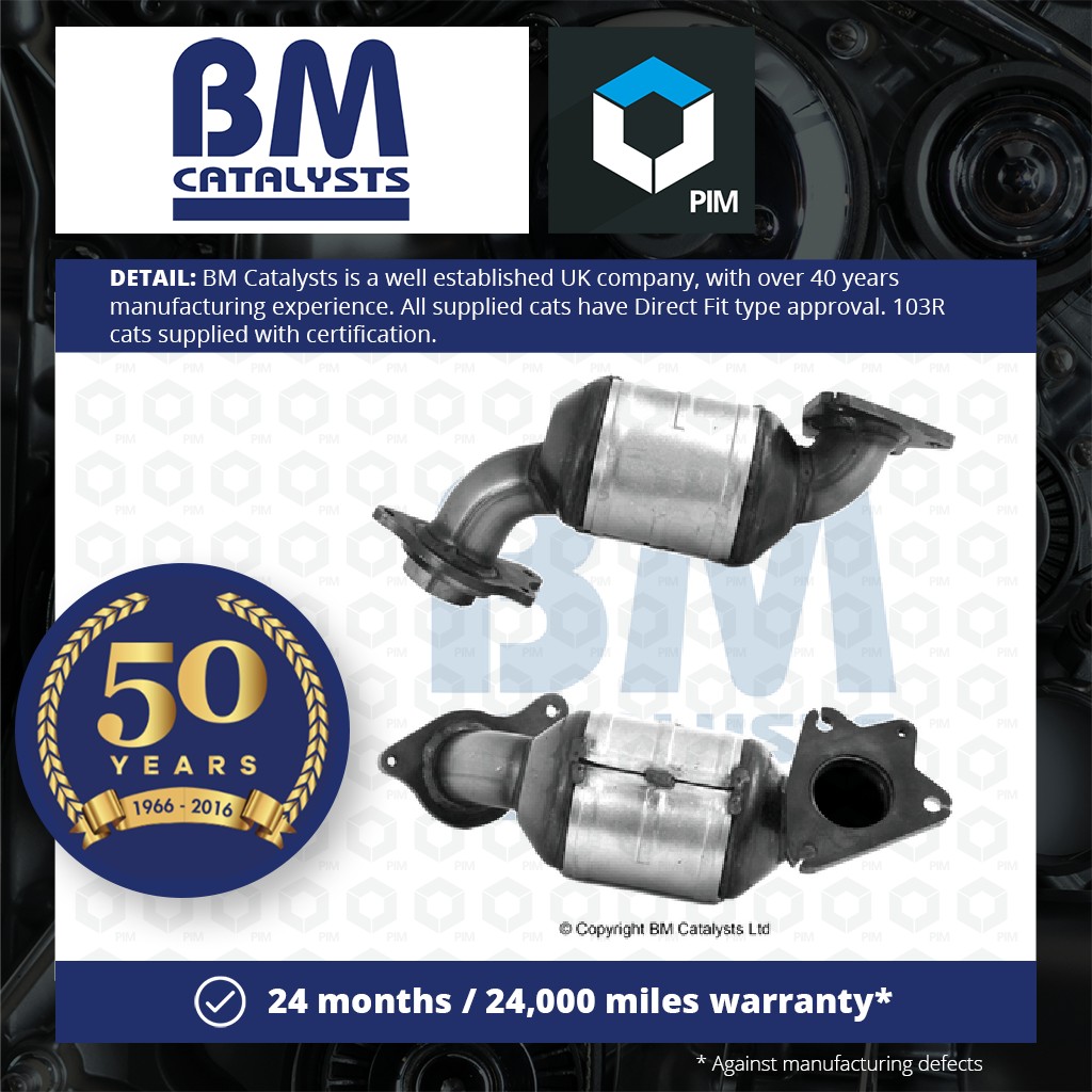 BM Catalysts Catalytic Converter Type Approved BM80694H [PM1868116]