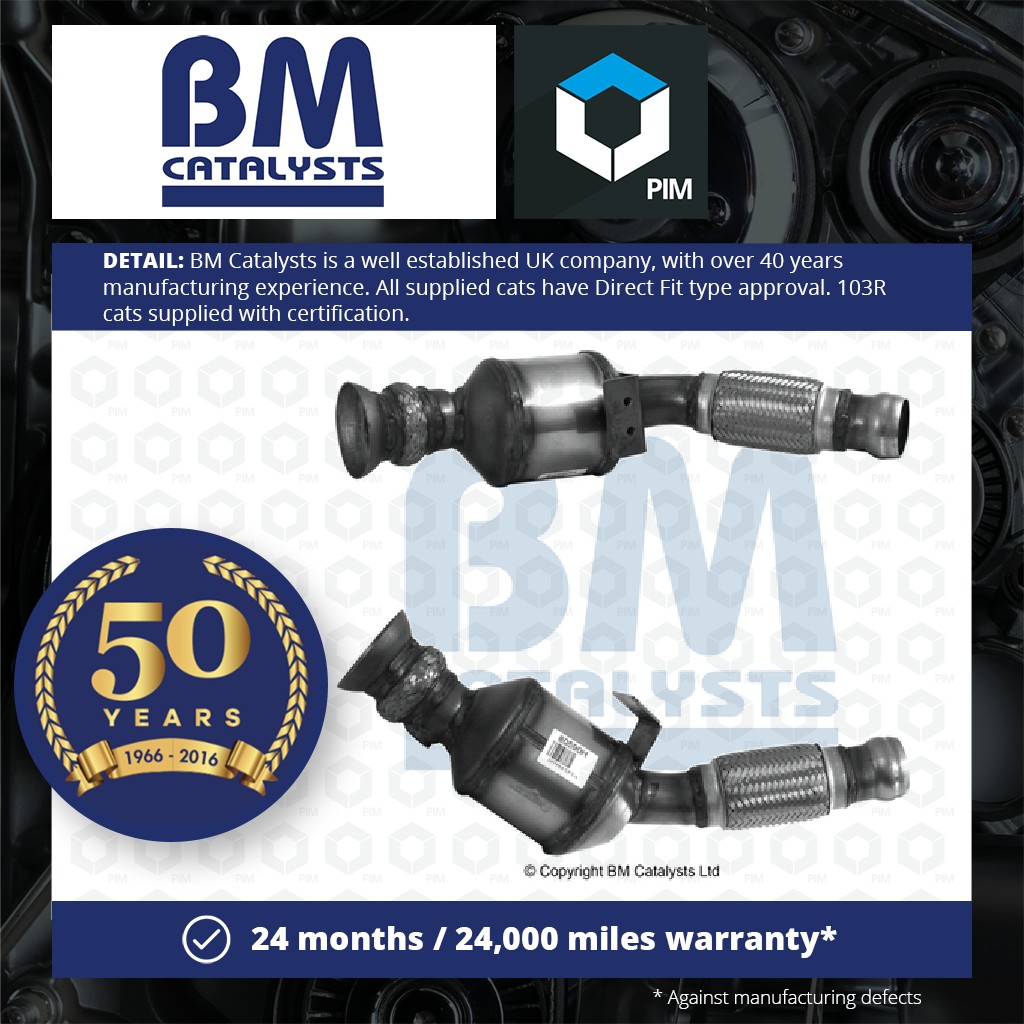 BM Catalysts Catalytic Converter Type Approved BM80590H [PM921972]