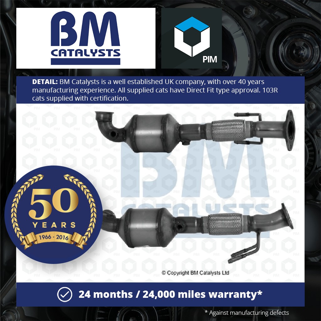 BM Catalysts Catalytic Converter Type Approved BM80577H [PM921881]