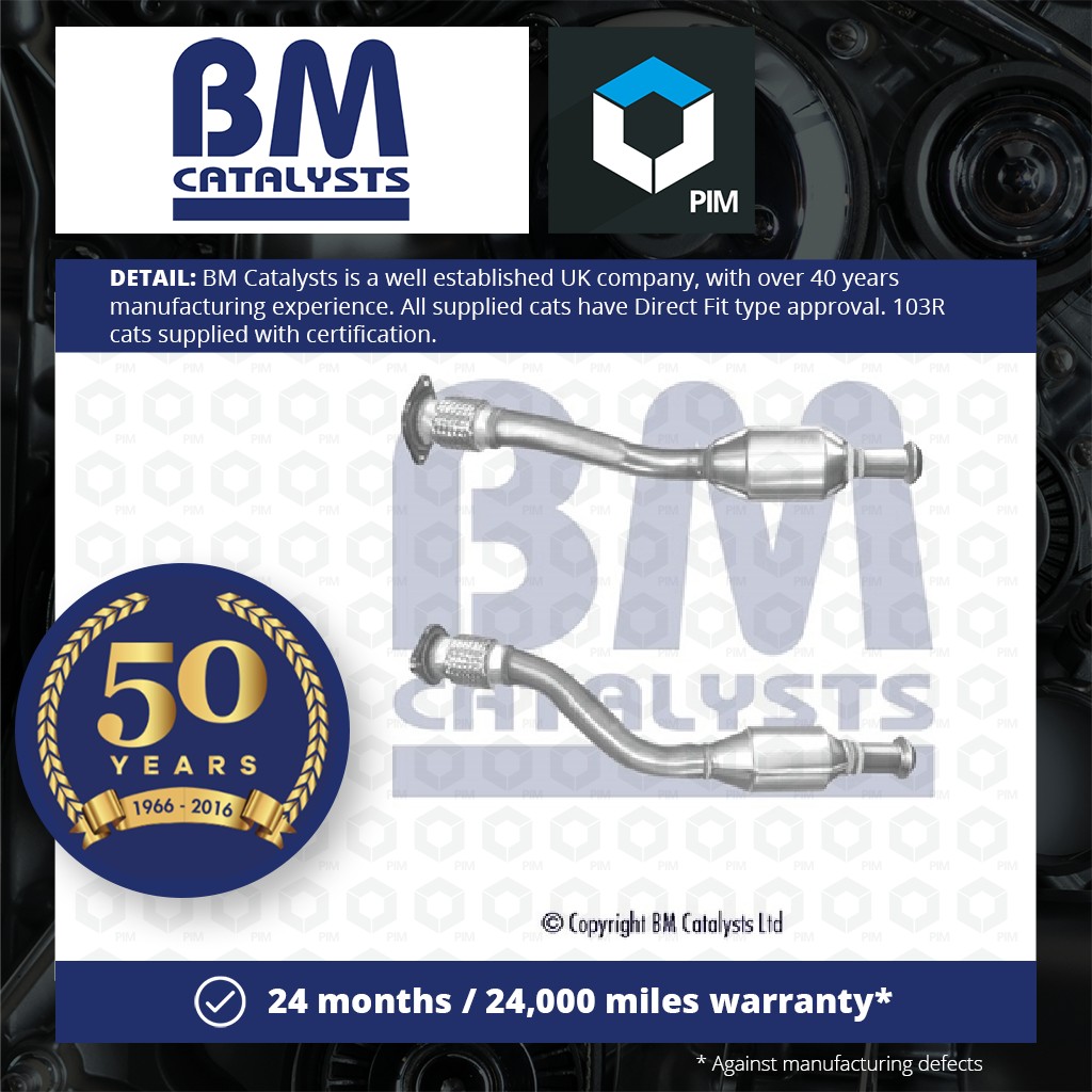 BM Catalysts Catalytic Converter Type Approved BM80476H [PM850358]