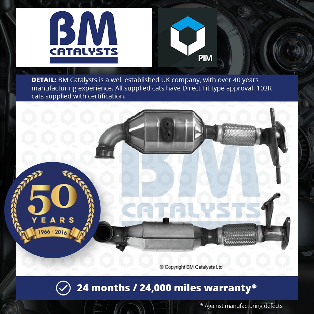 BM Catalysts Catalytic Converter Type Approved BM80443H [PM921932]