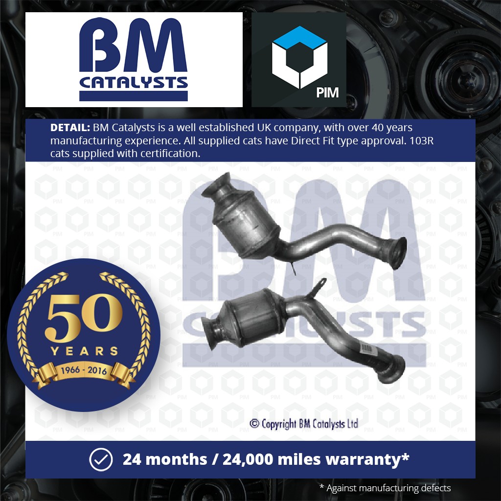 BM Catalysts Catalytic Converter Type Approved BM80415H [PM922065]