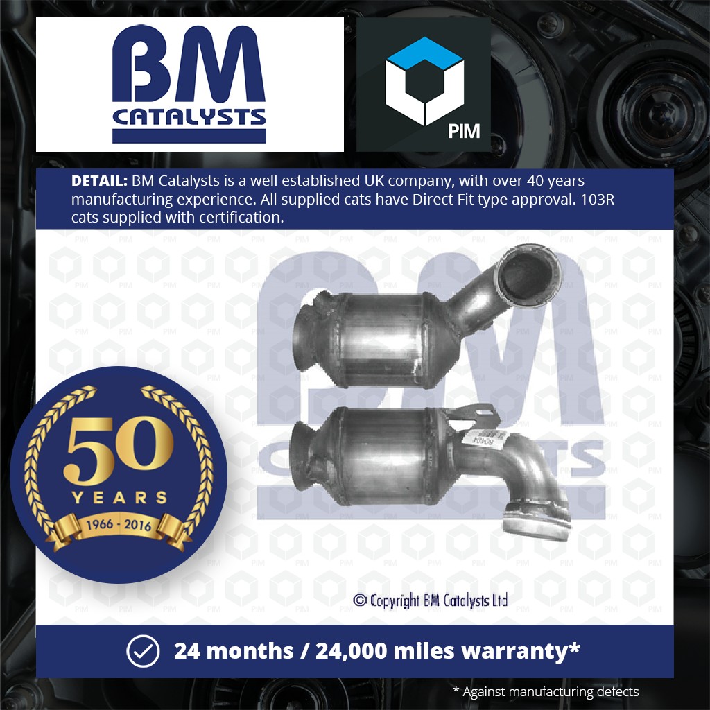 BM Catalysts Catalytic Converter Type Approved BM80404H [PM410444]
