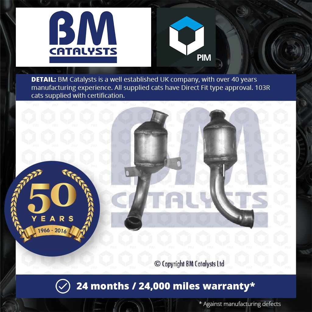 BM Catalysts Catalytic Converter Type Approved BM80358H [PM541494]