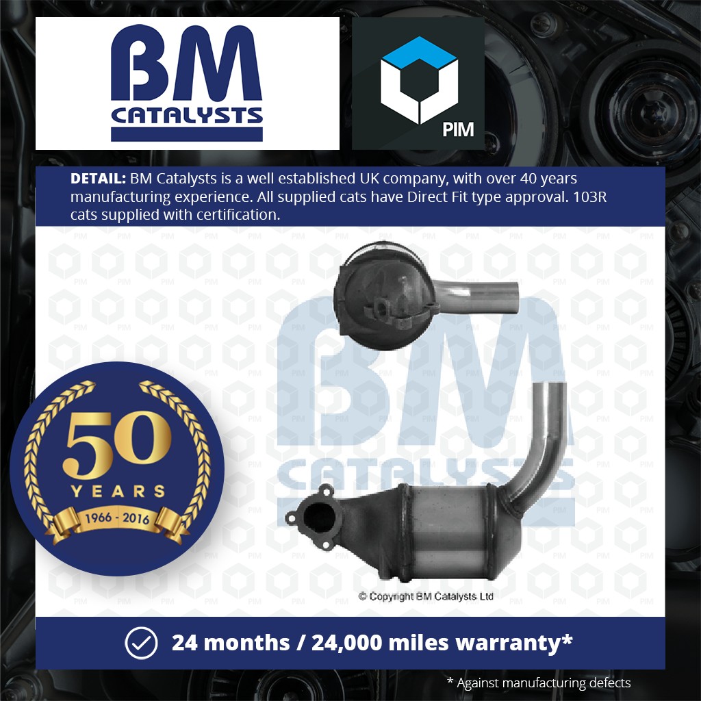 BM Catalysts Catalytic Converter Type Approved BM80347H [PM541491]