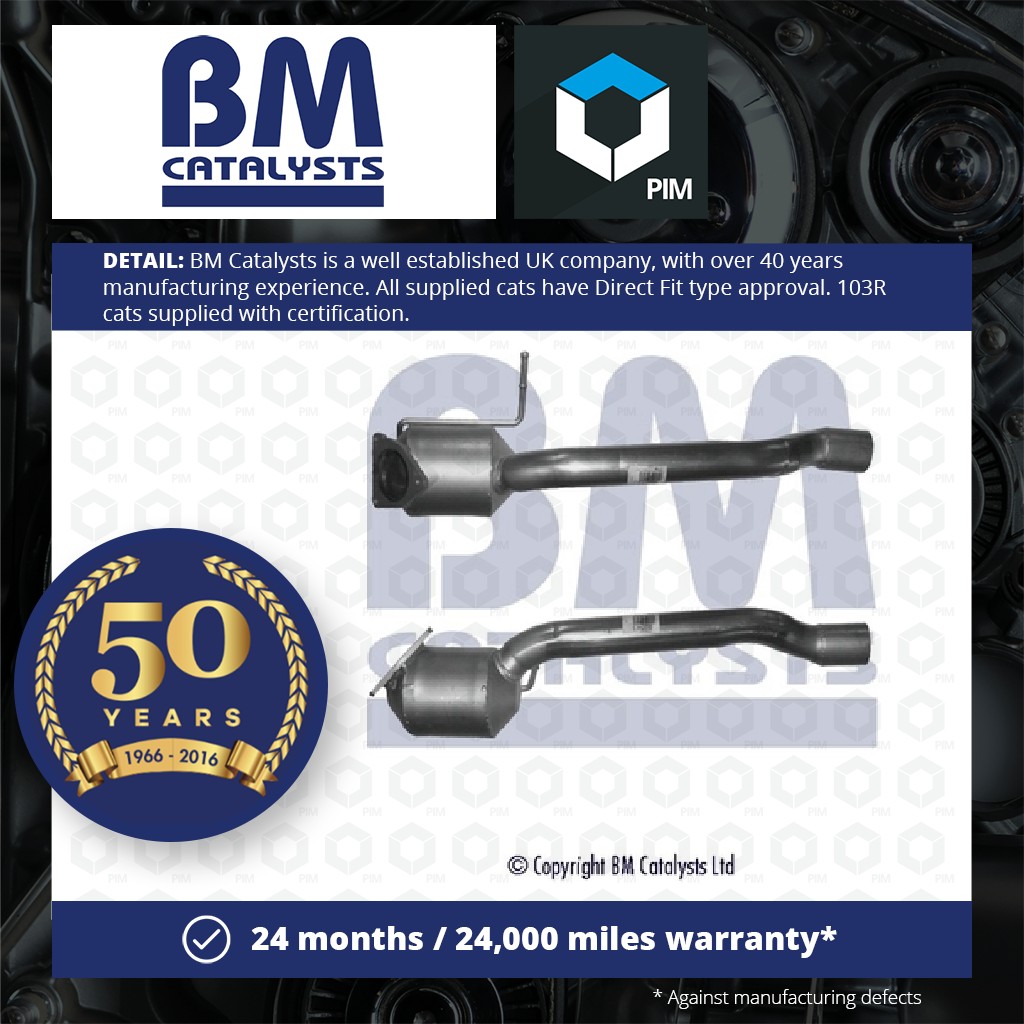 BM Catalysts Catalytic Converter Type Approved BM80343H [PM410435]