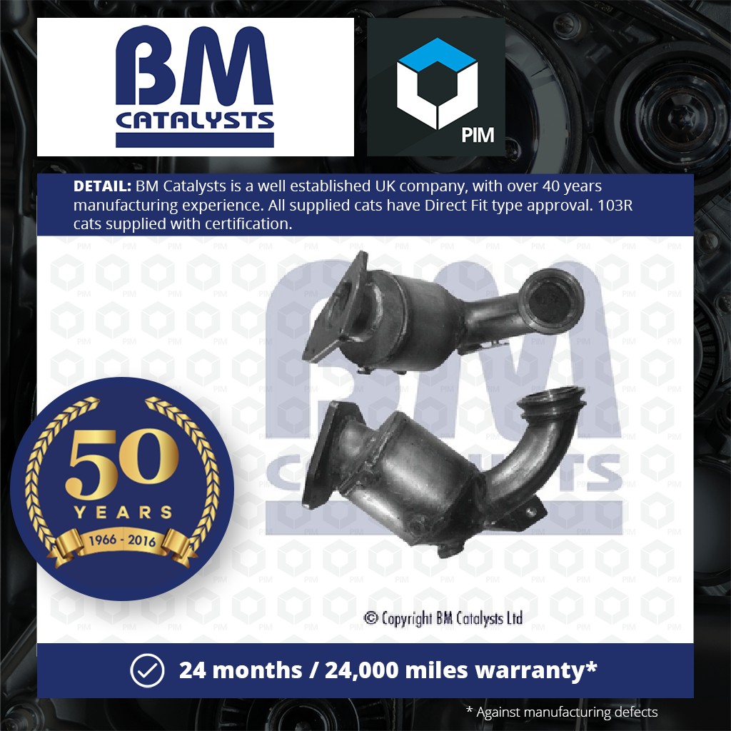 BM Catalysts Catalytic Converter Type Approved BM80303H [PM331702]