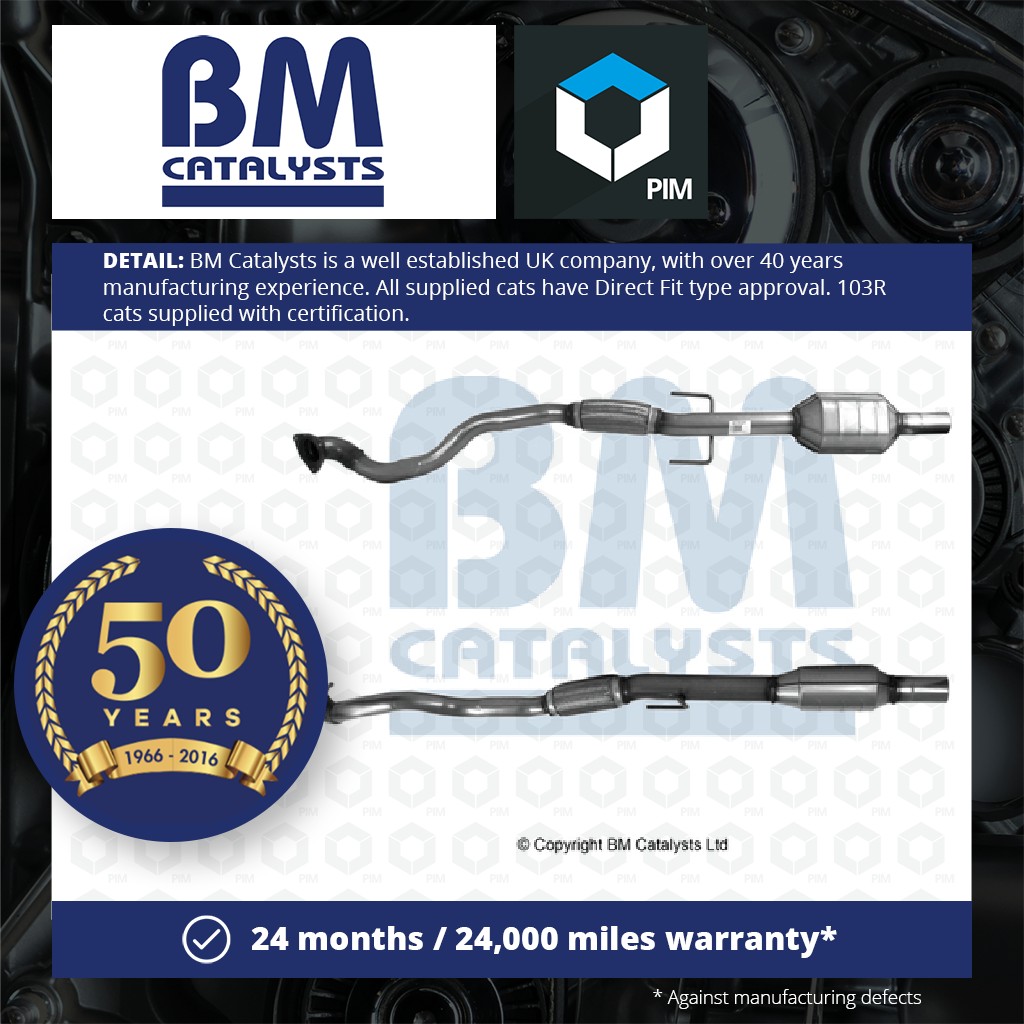 BM Catalysts Catalytic Converter Type Approved BM80302H [PM331701]