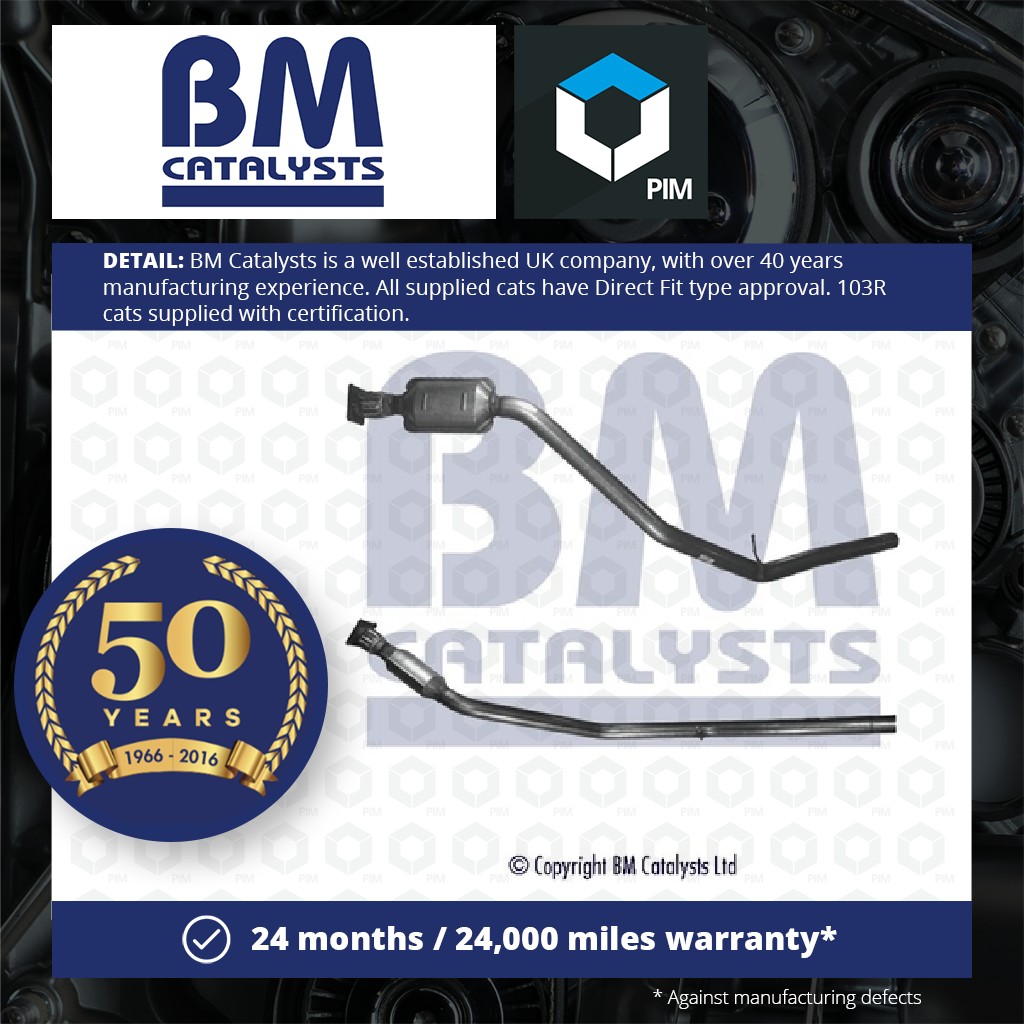BM Catalysts Catalytic Converter Type Approved BM80296H [PM331657]
