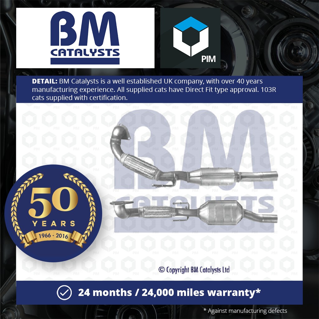 BM Catalysts Catalytic Converter Type Approved BM80290H [PM481938]