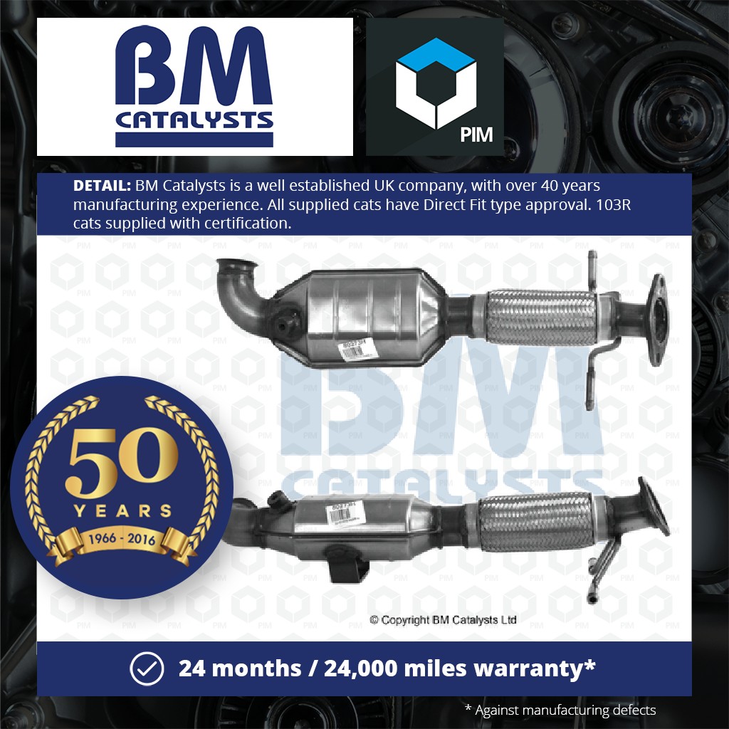 BM Catalysts Catalytic Converter Type Approved BM80273H [PM406429]