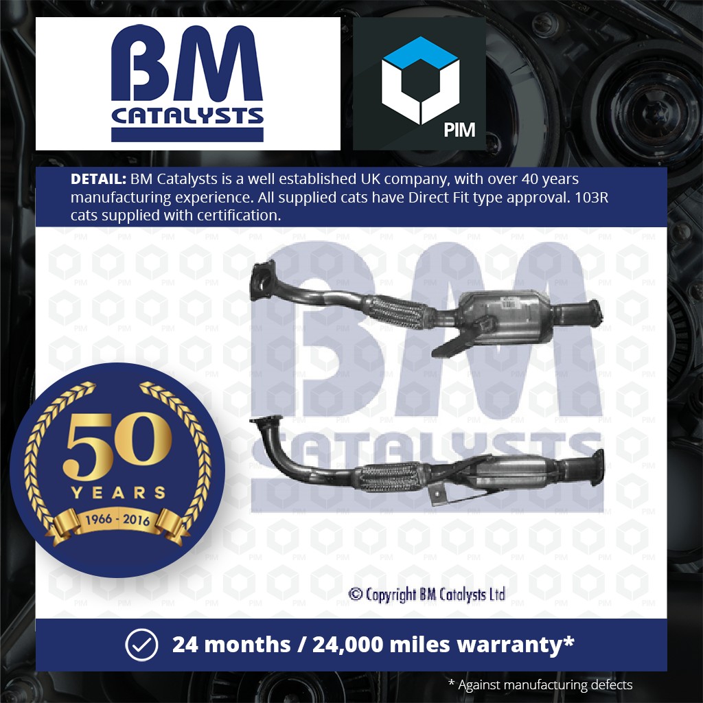BM Catalysts Catalytic Converter Type Approved BM80247H [PM541400]