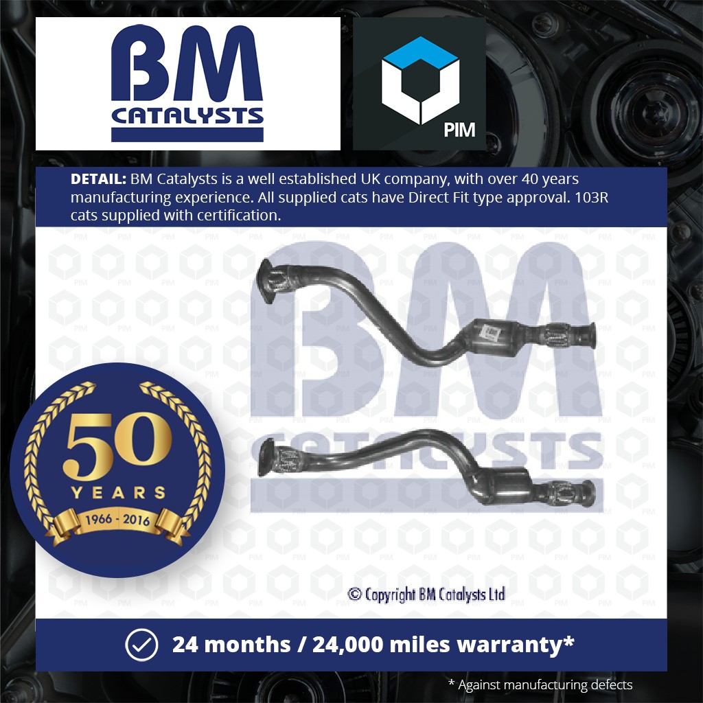 BM Catalysts Catalytic Converter Type Approved BM80234H [PM331518]