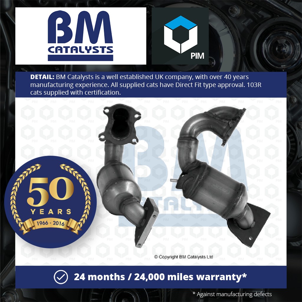 BM Catalysts Catalytic Converter Type Approved BM80232H [PM337628]