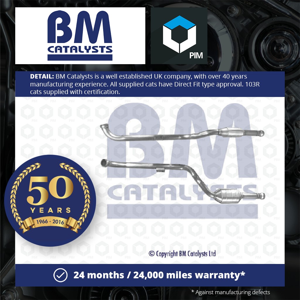 BM Catalysts Catalytic Converter Type Approved BM80189H [PM331261]