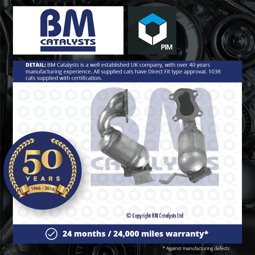 BM Catalysts Catalytic Converter Type Approved BM80179H [PM331255]