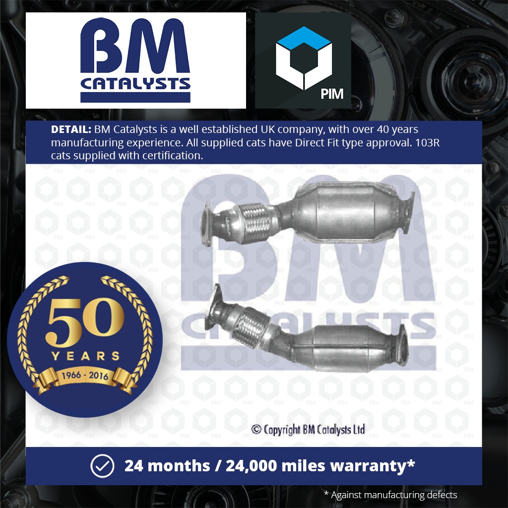 BM Catalysts Catalytic Converter Type Approved + Fitting Kit Front BM80139HK [PM2072698]