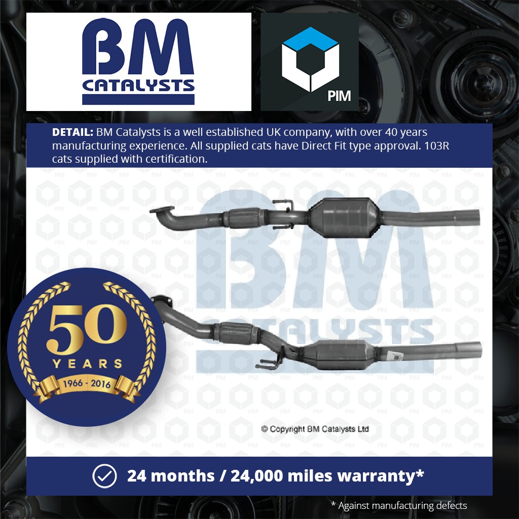 BM Catalysts Catalytic Converter Type Approved BM80081H [PM337562]