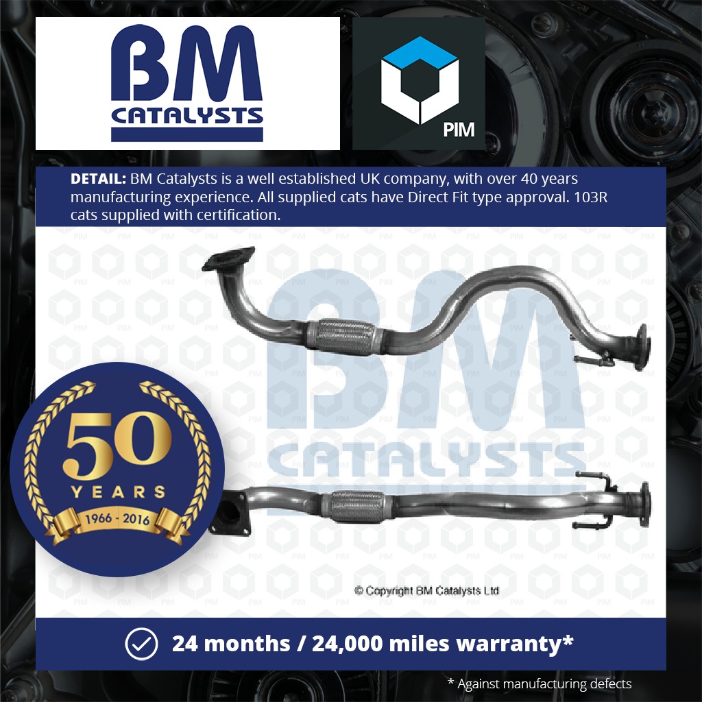 BM Catalysts Exhaust Front / Down Pipe BM70455 [PM341444]