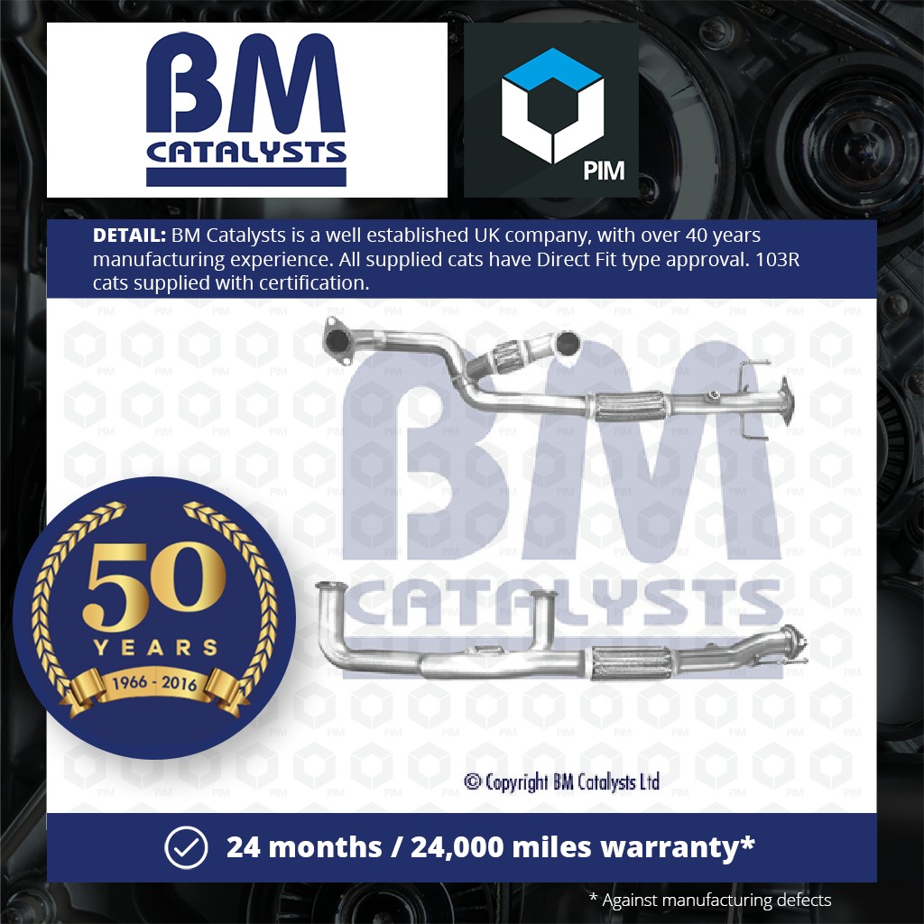 BM Catalysts Exhaust Front / Down Pipe BM70428 [PM341407]