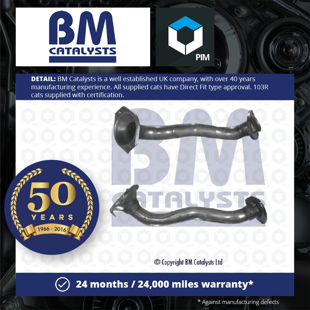 BM Catalysts Exhaust Front / Down Pipe BM70402 [PM341386]