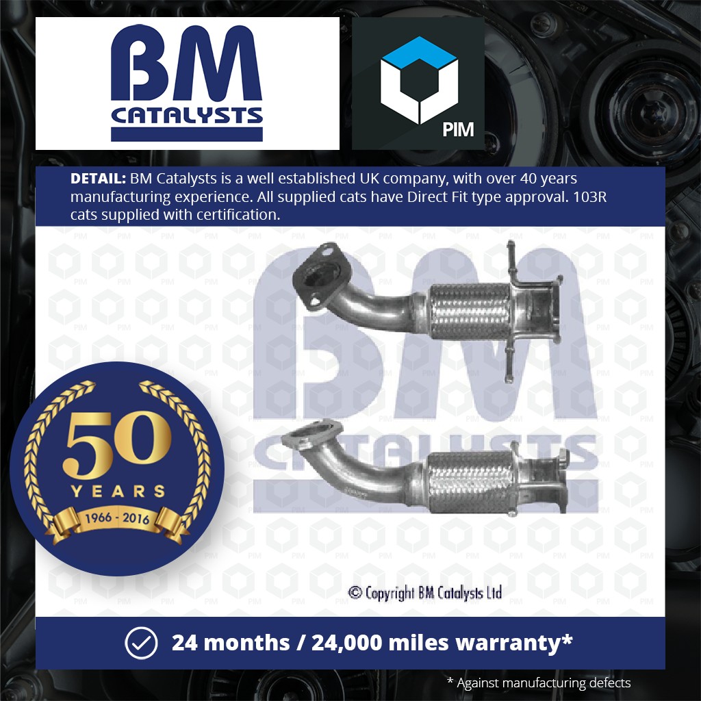 BM Catalysts Exhaust Front / Down Pipe BM70399 [PM341383]