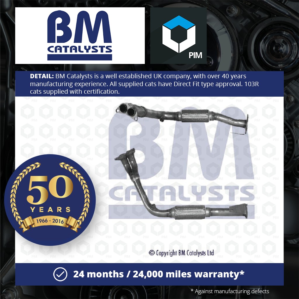 BM Catalysts Exhaust Front / Down Pipe BM70381 [PM396880]