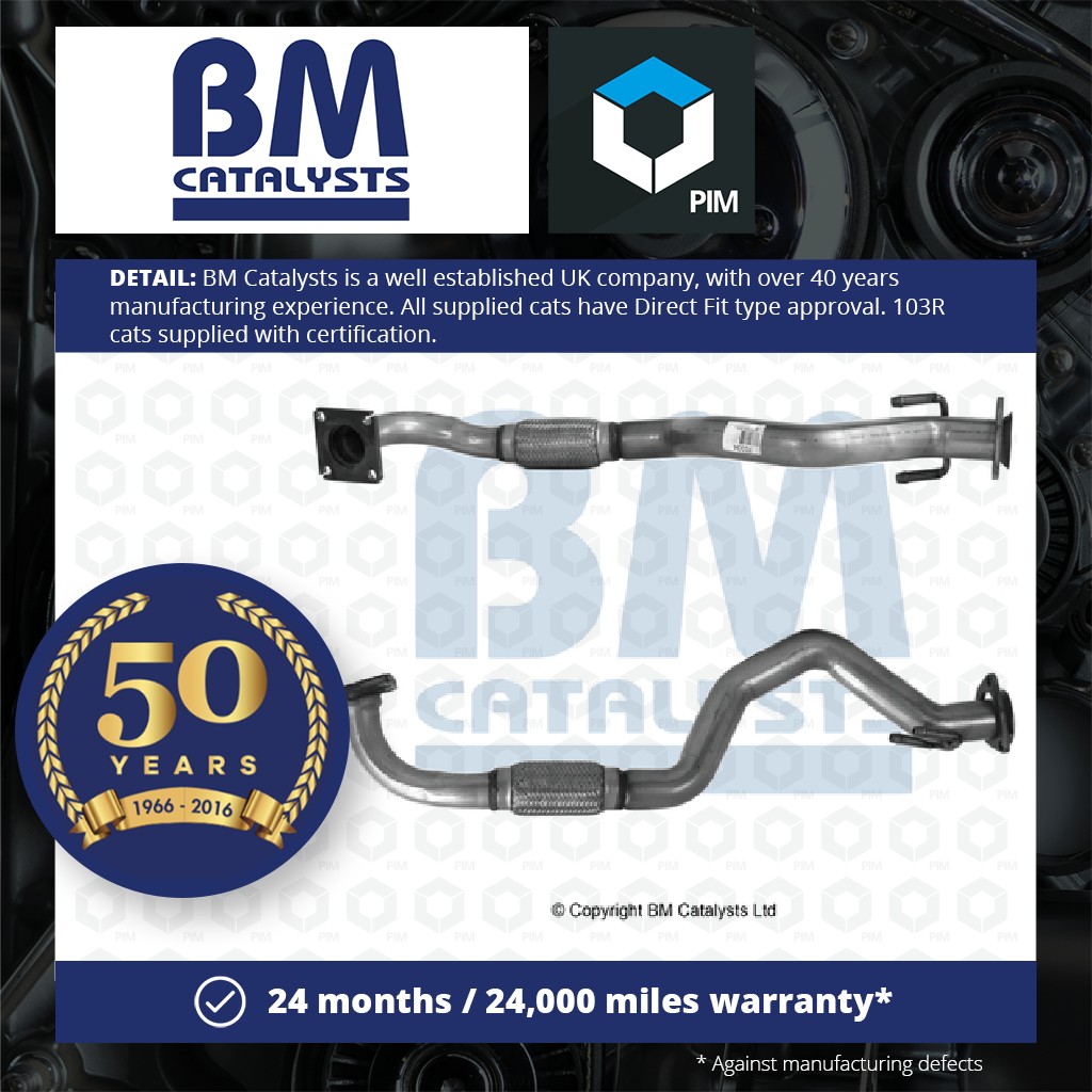 BM Catalysts Exhaust Front / Down Pipe BM70334 [PM341305]