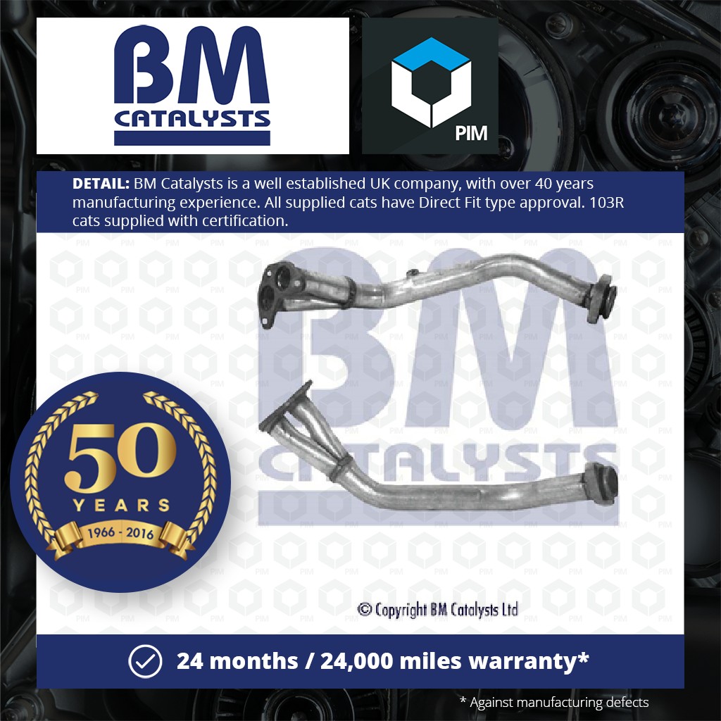 BM Catalysts Exhaust Front / Down Pipe BM70205 [PM340906]