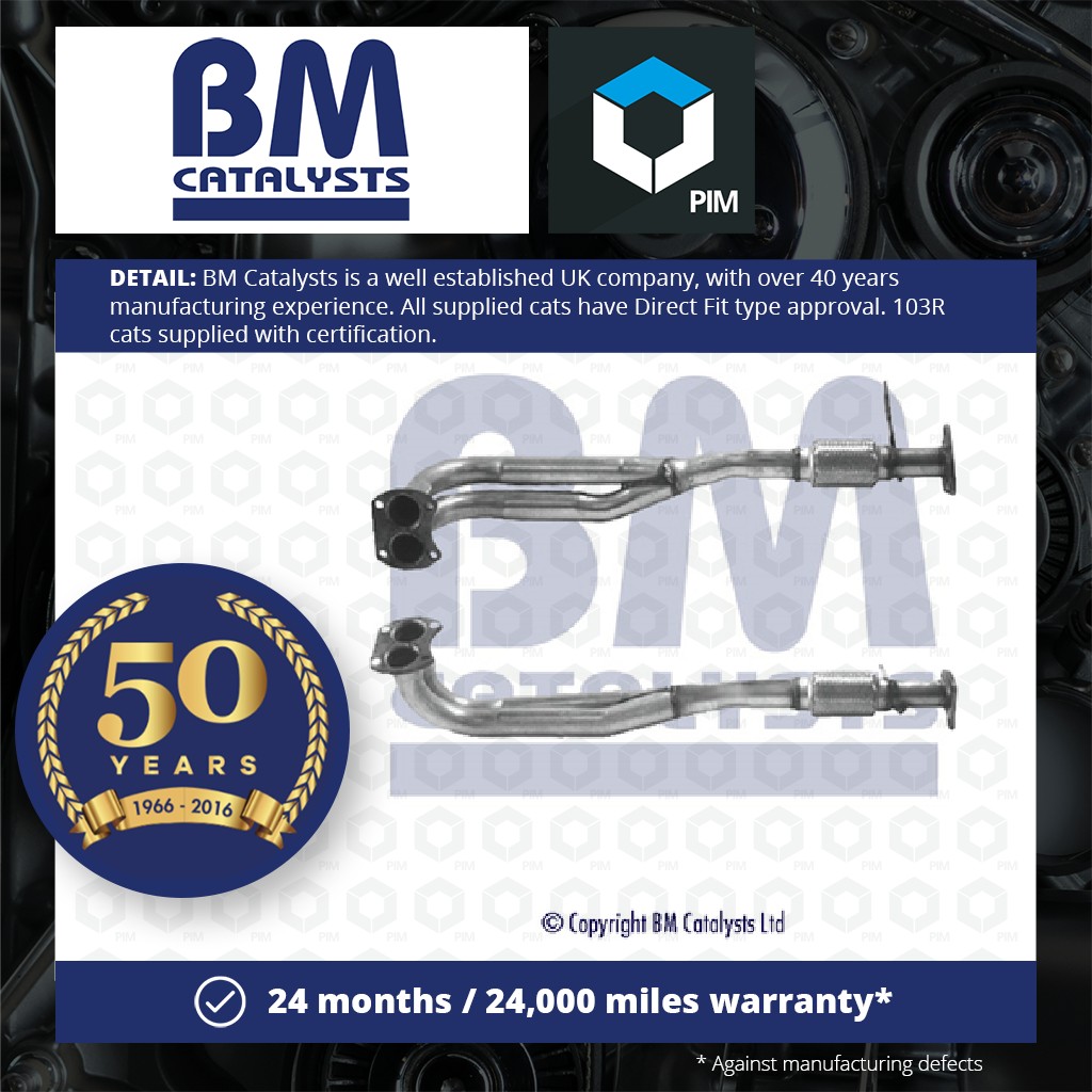 BM Catalysts Exhaust Front / Down Pipe BM70023 [PM339894]