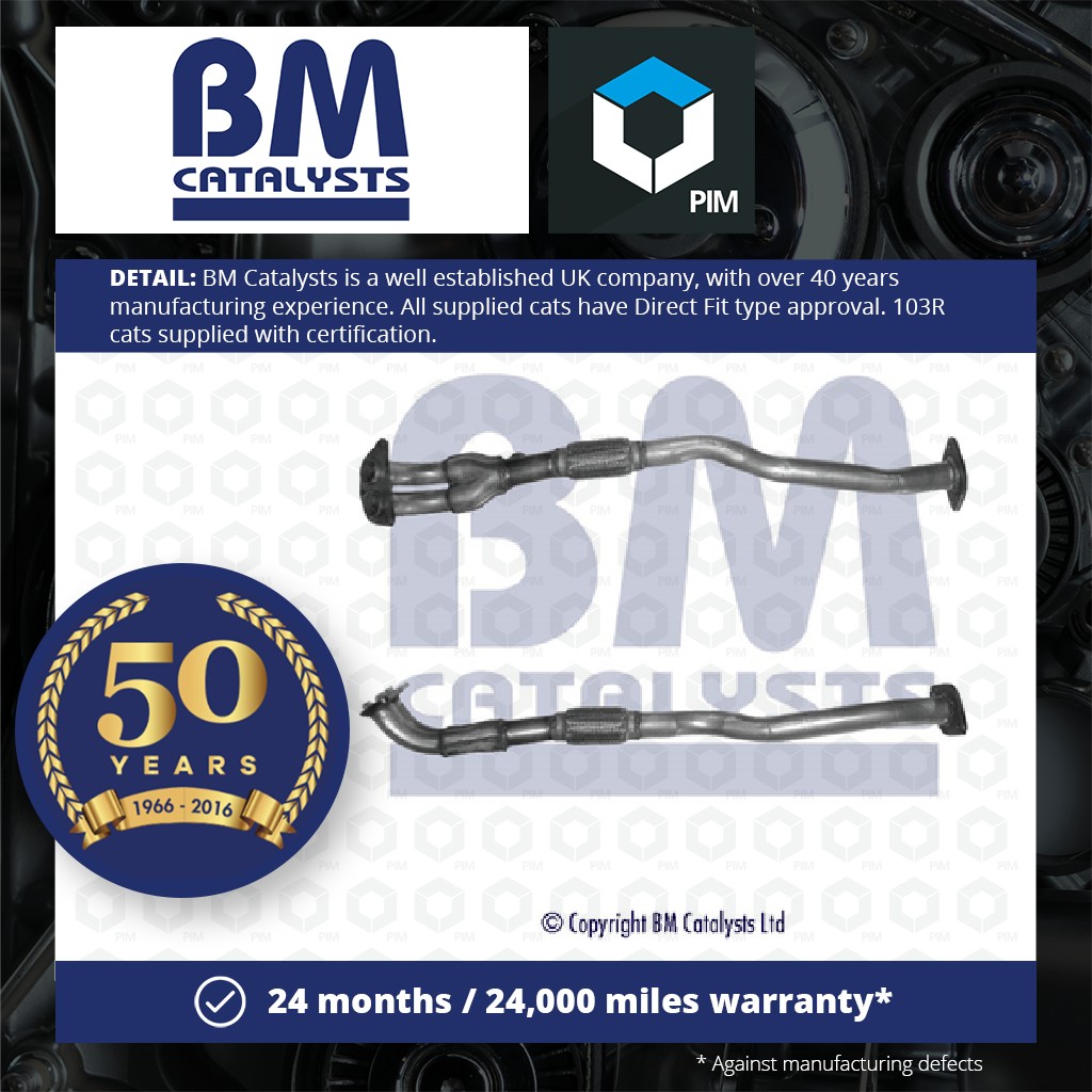 BM Catalysts Exhaust Front / Down Pipe BM70009 [PM339807]