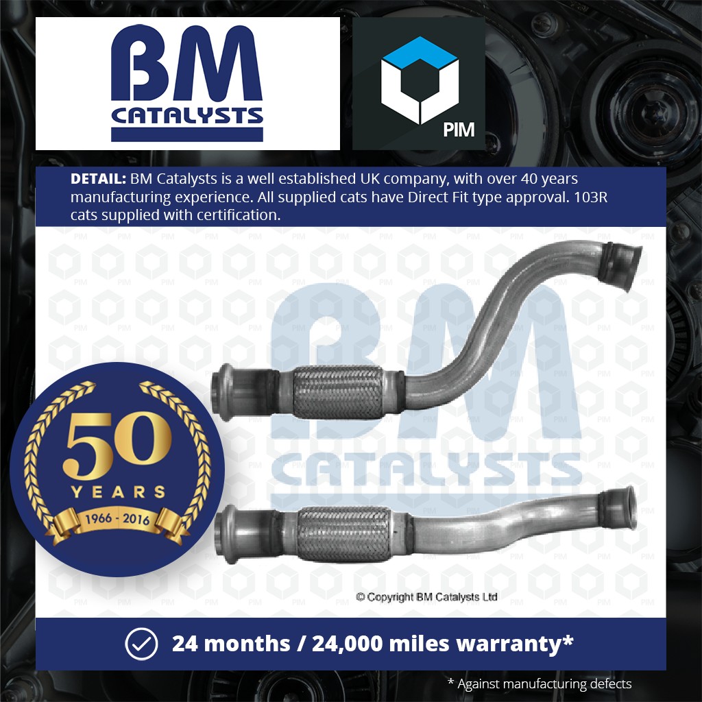 BM Catalysts Exhaust Pipe Front BM50923 [PM1999224]