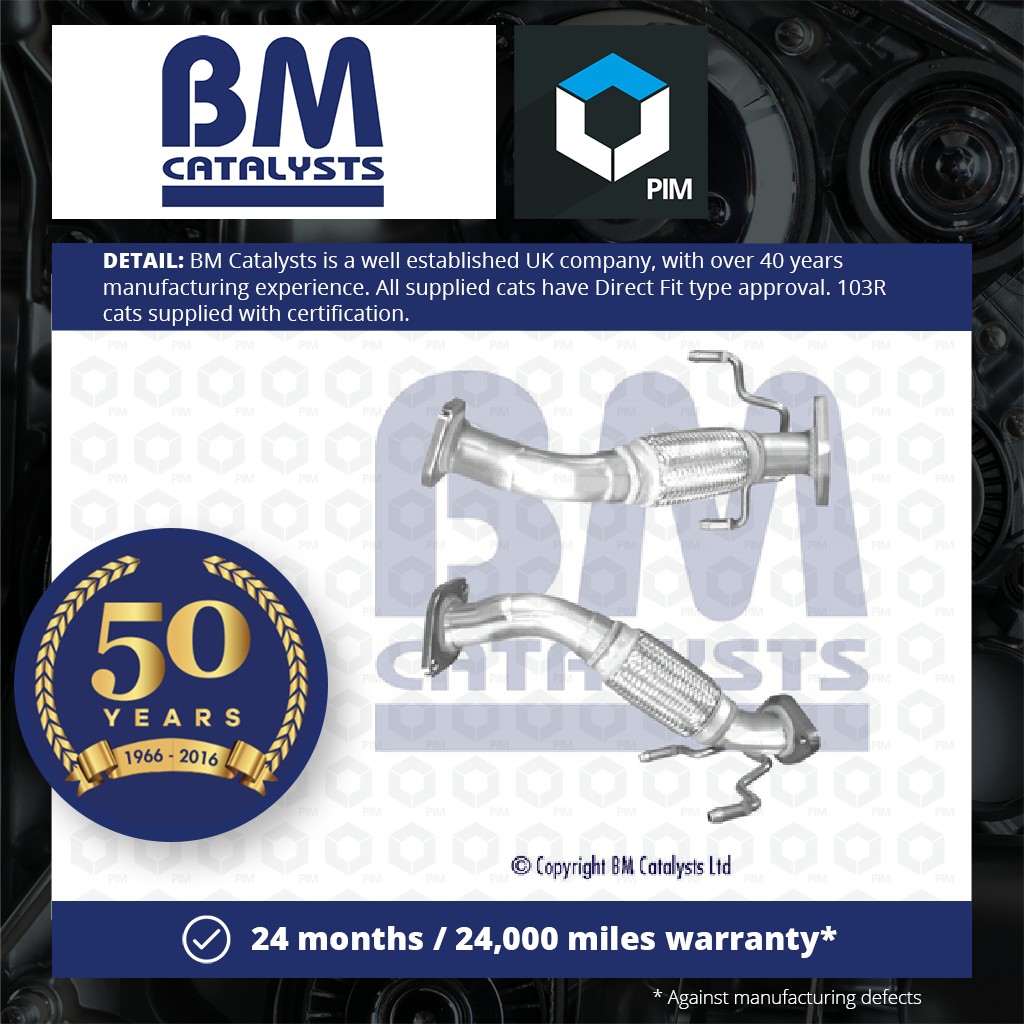 BM Catalysts Exhaust Pipe Front BM50802 [PM1632081]