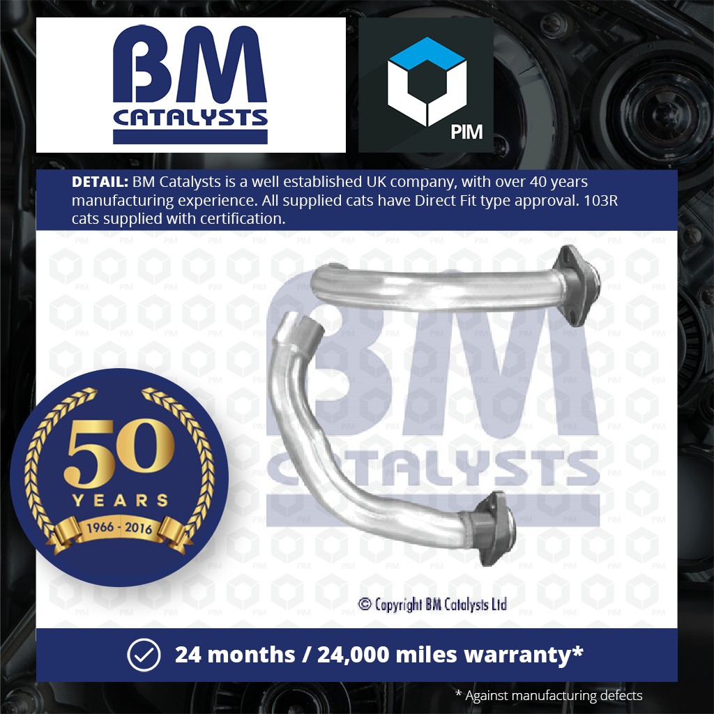 BM Catalysts Exhaust Pipe Front BM50581 [PM1206043]