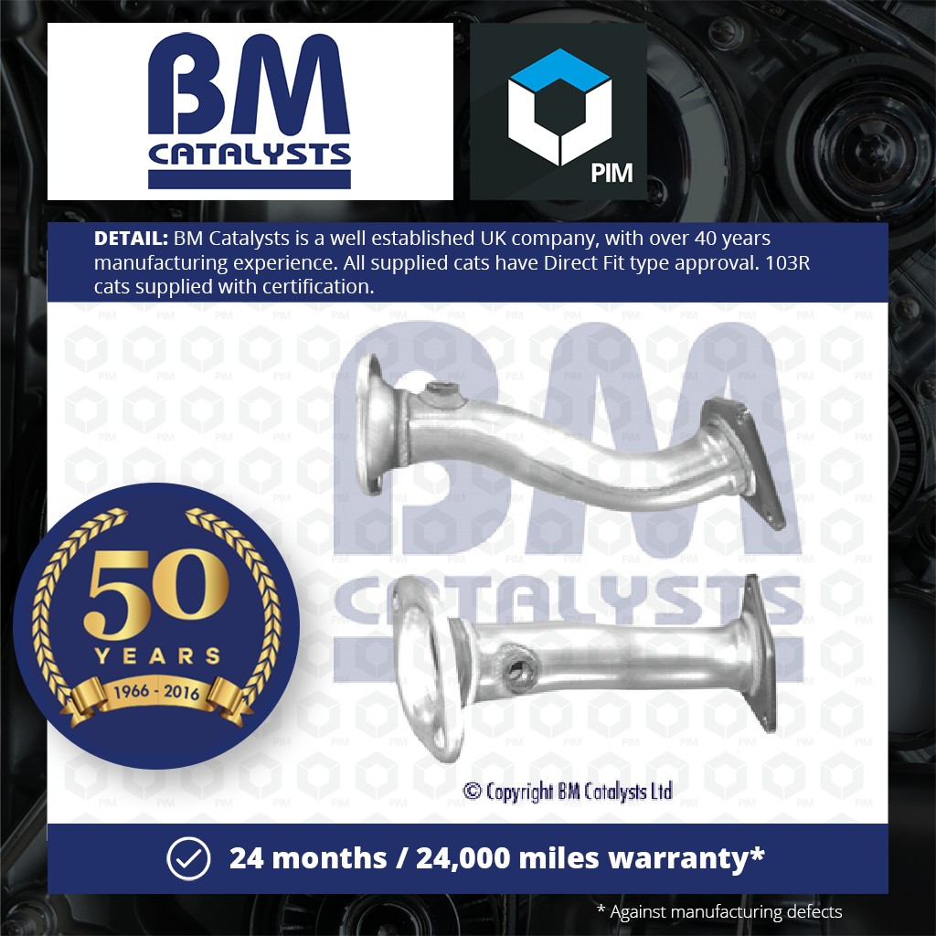 BM Catalysts Exhaust Pipe Front BM50540 [PM1206018]