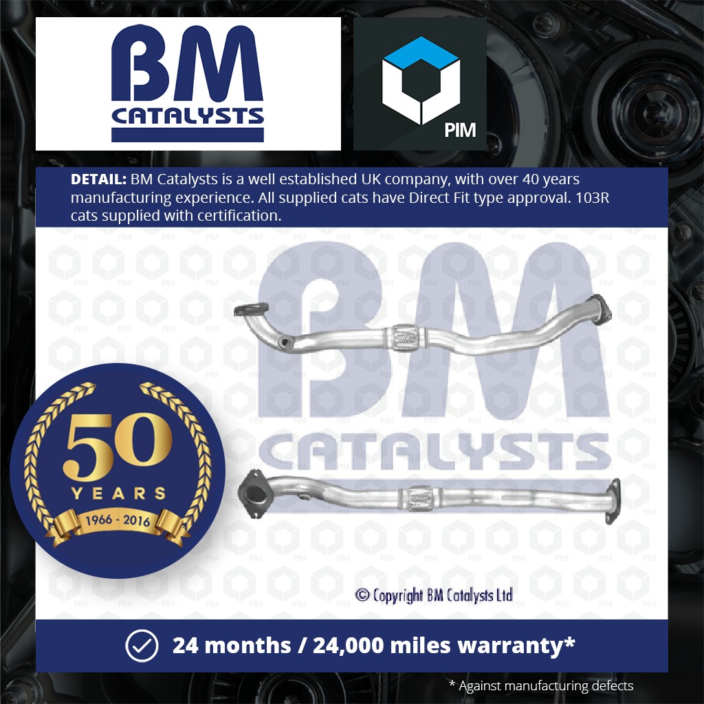 BM Catalysts Exhaust Pipe Centre BM50523 [PM1206013]