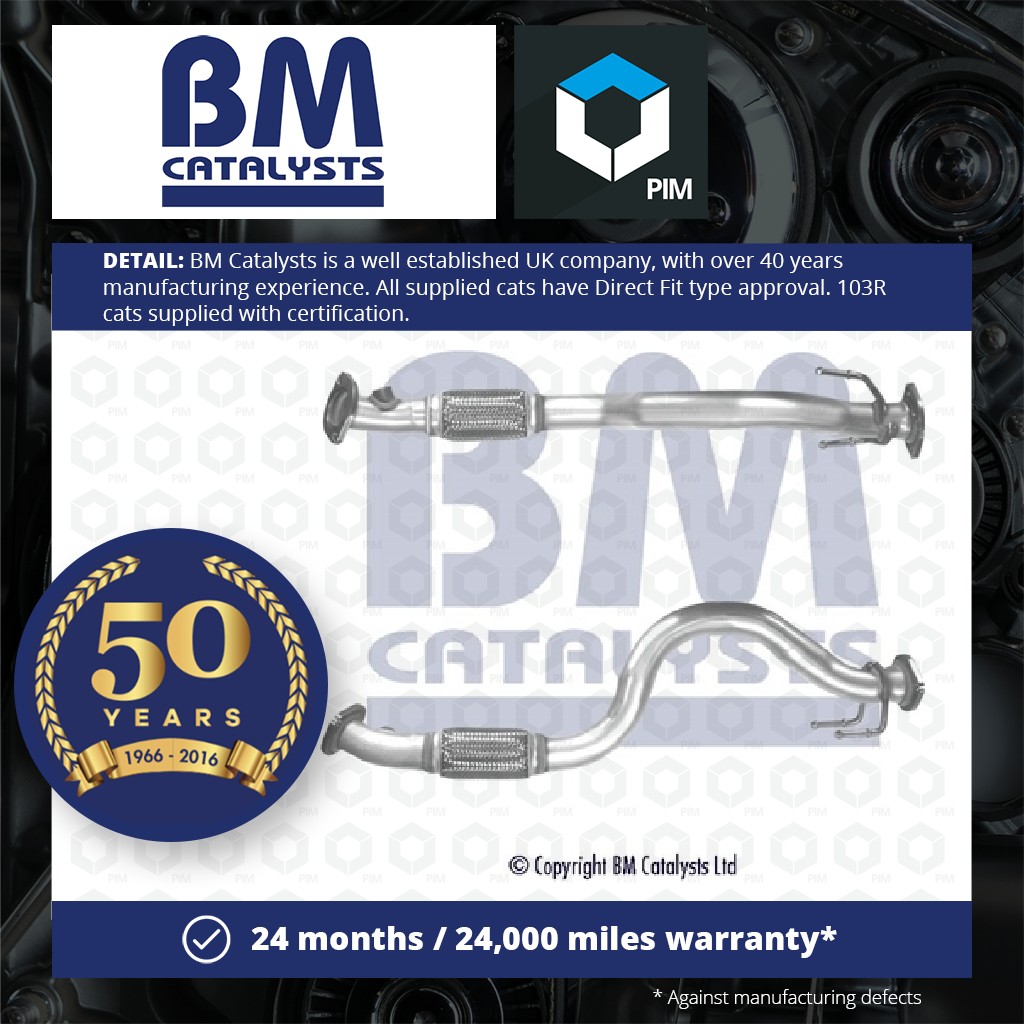 BM Catalysts Exhaust Pipe Front BM50460 [PM922245]