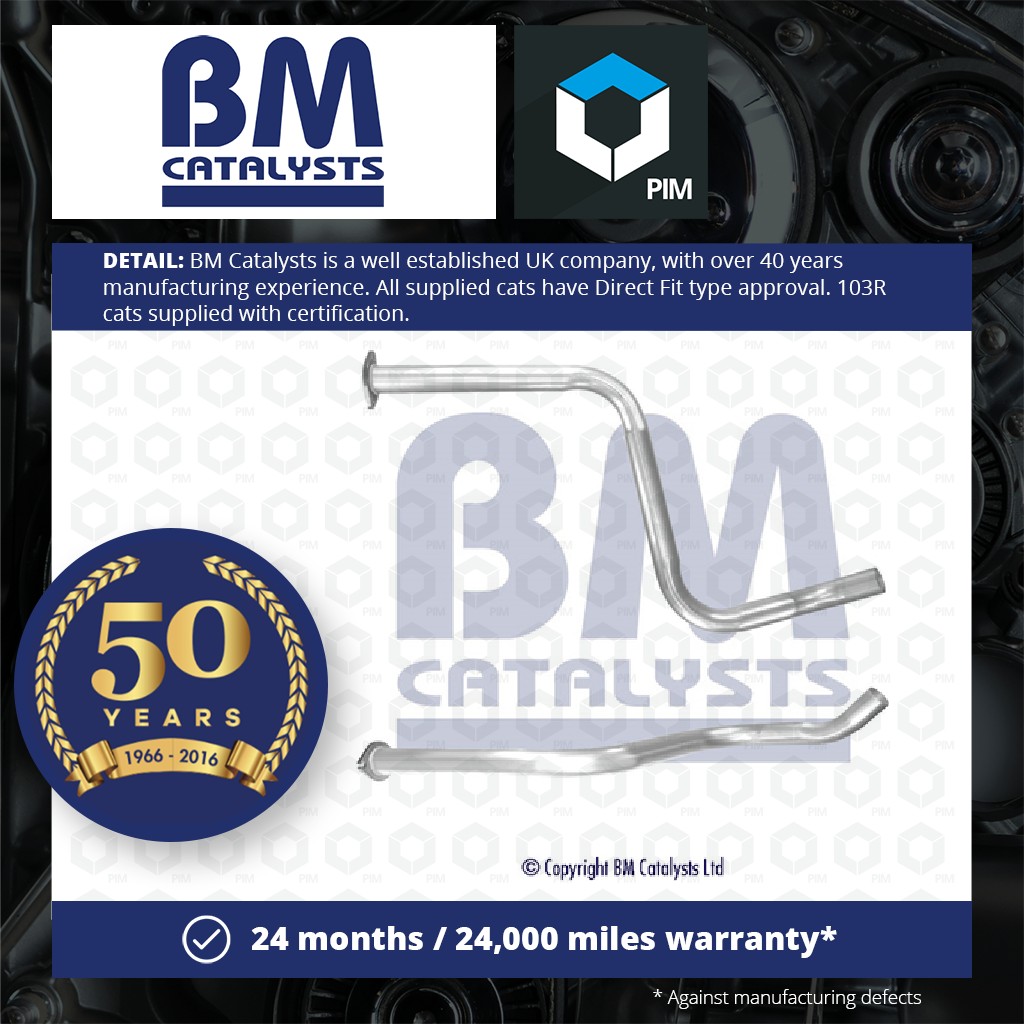 BM Catalysts Exhaust Pipe Centre BM50449 [PM922605]