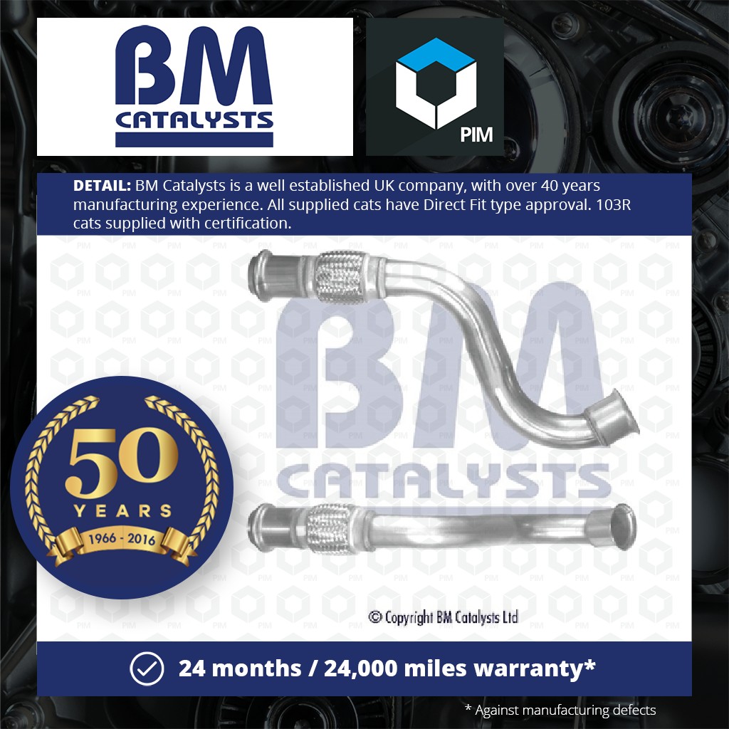 BM Catalysts Exhaust Pipe Front BM50435 [PM922243]