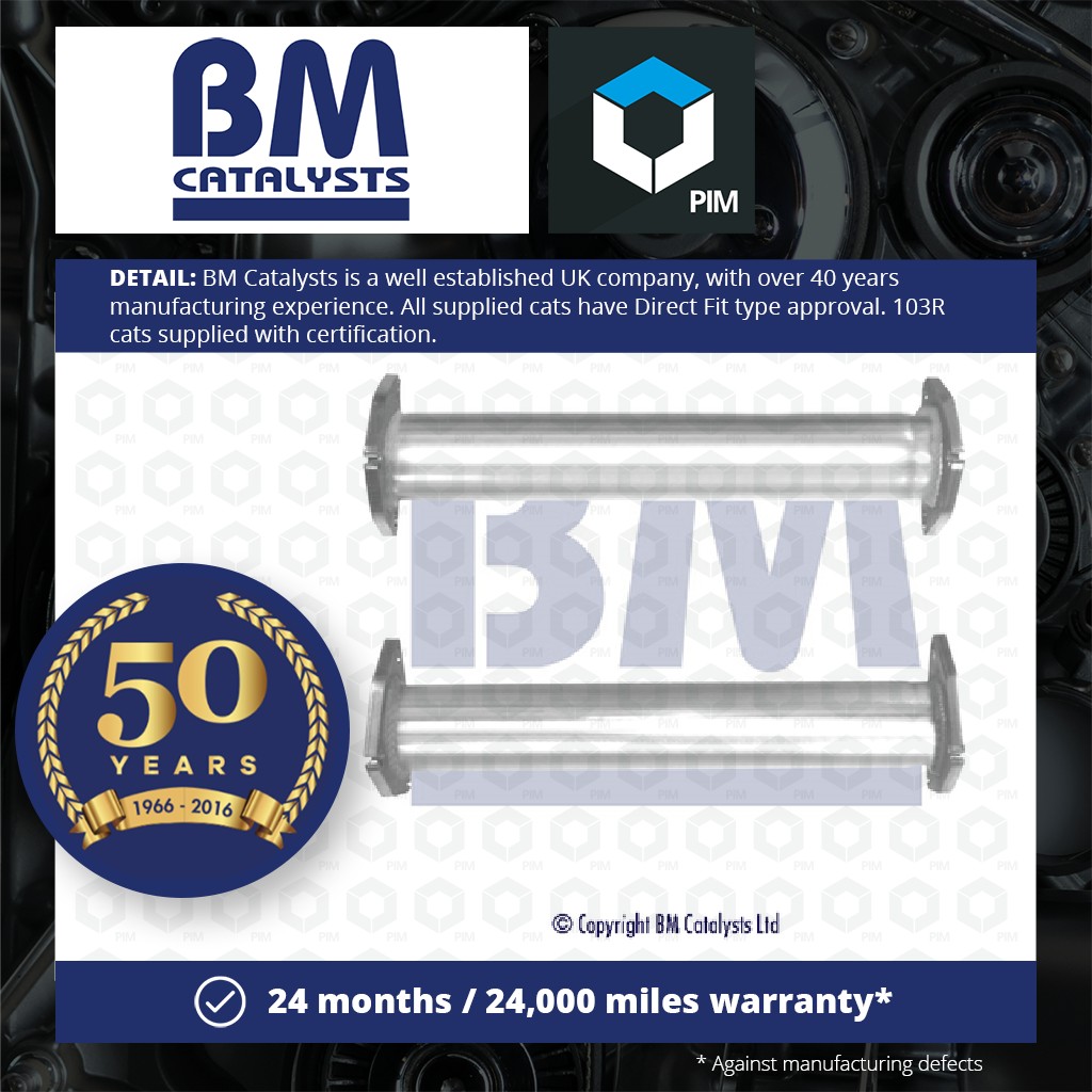 BM Catalysts Exhaust Pipe Rear BM50403 [PM922378]