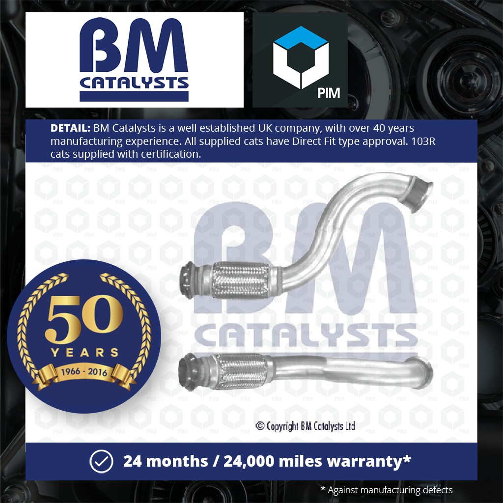 BM Catalysts Exhaust Pipe BM50295 [PM922237]