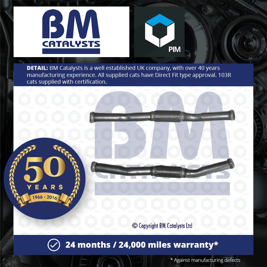 BM Catalysts Exhaust Pipe Front BM50192 [PM410367]