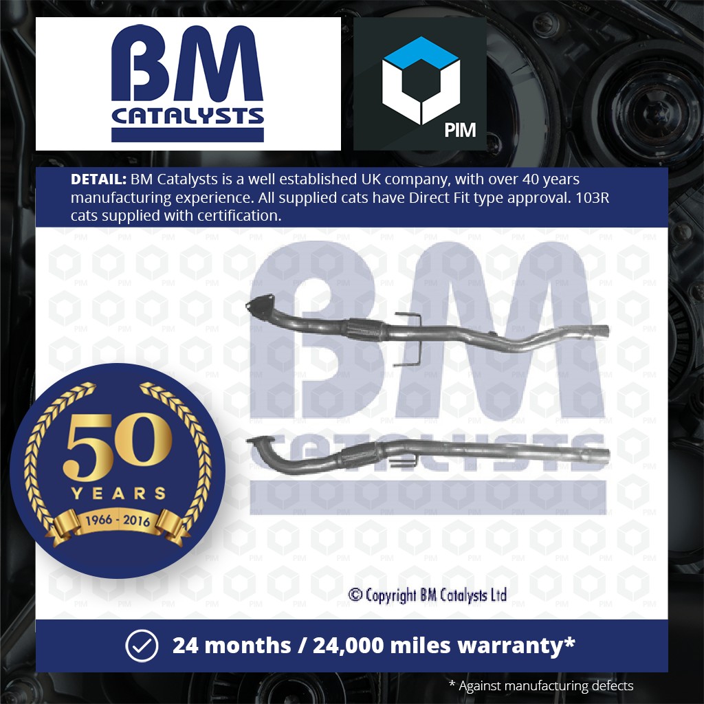 BM Catalysts Exhaust Pipe Front BM50184 [PM410360]