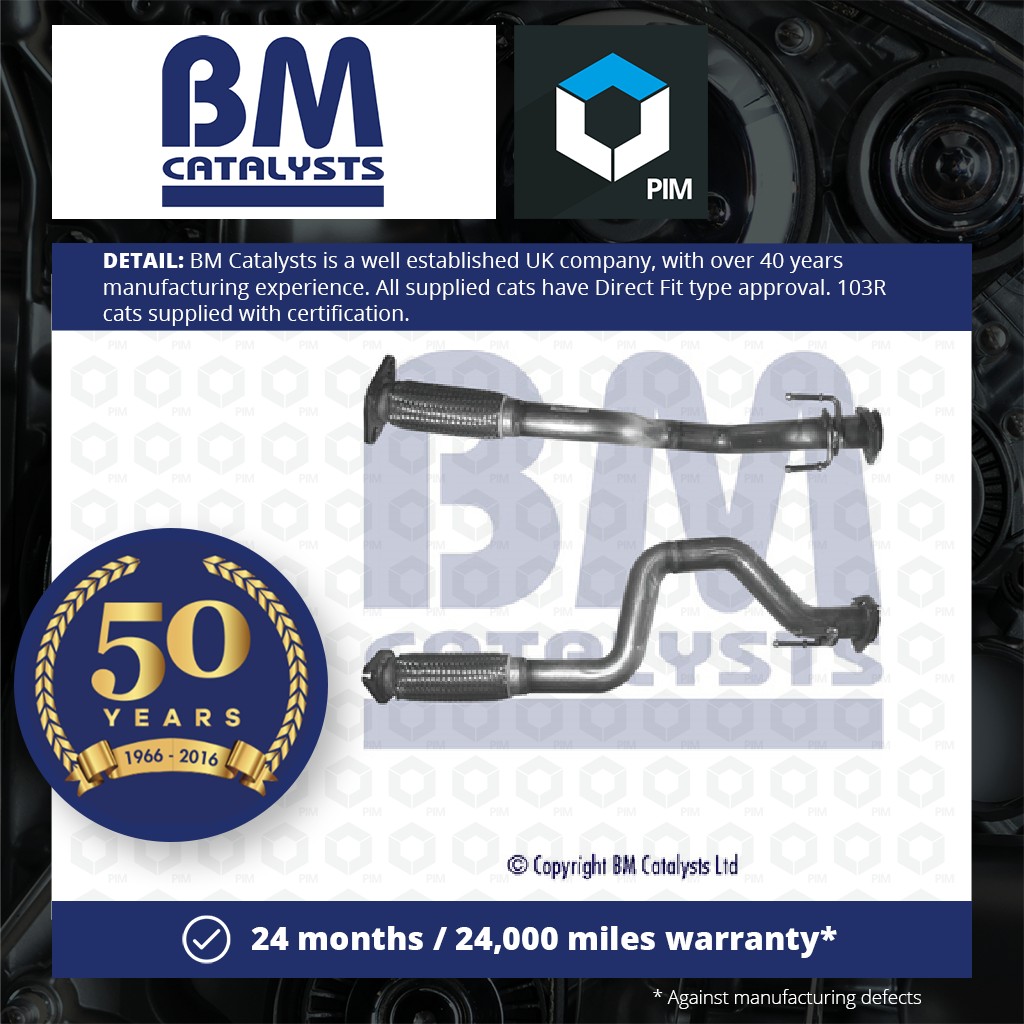 BM Catalysts Exhaust Pipe Centre BM50149 [PM410330]