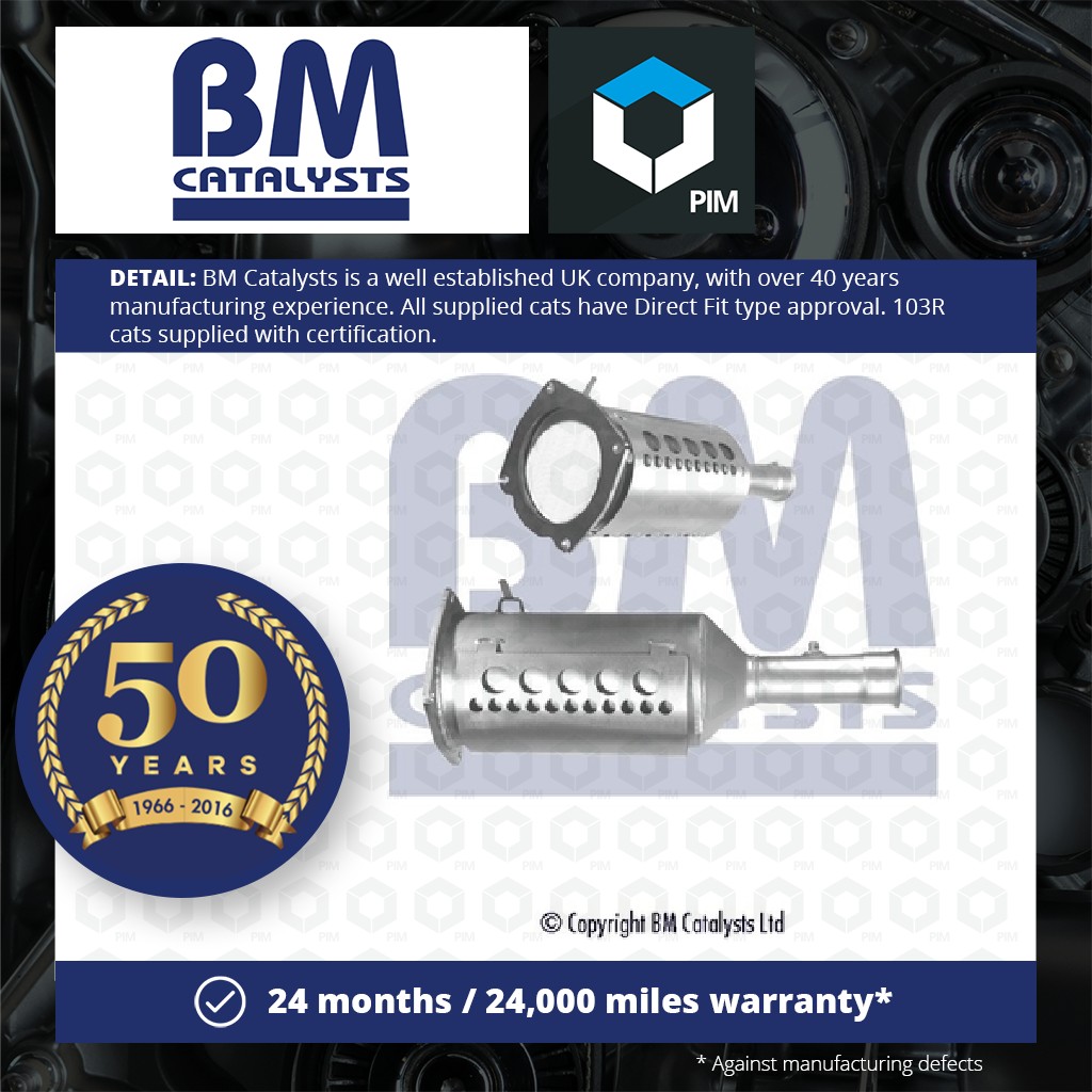 BM Catalysts Diesel Particulate Filter DPF + Fitting Kit BM11415HK [PM2069982]
