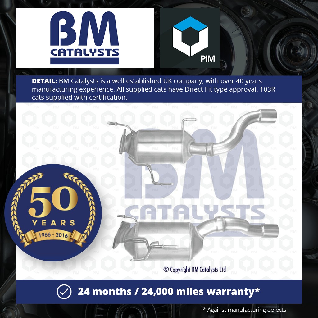 BM Catalysts Diesel Particulate Filter DPF + Fitting Kit BM11349K [PM2069942]