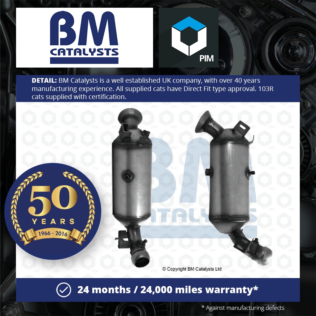 BM Catalysts Diesel Particulate Filter DPF + Fitting Kit BM11295HK [PM2069912]