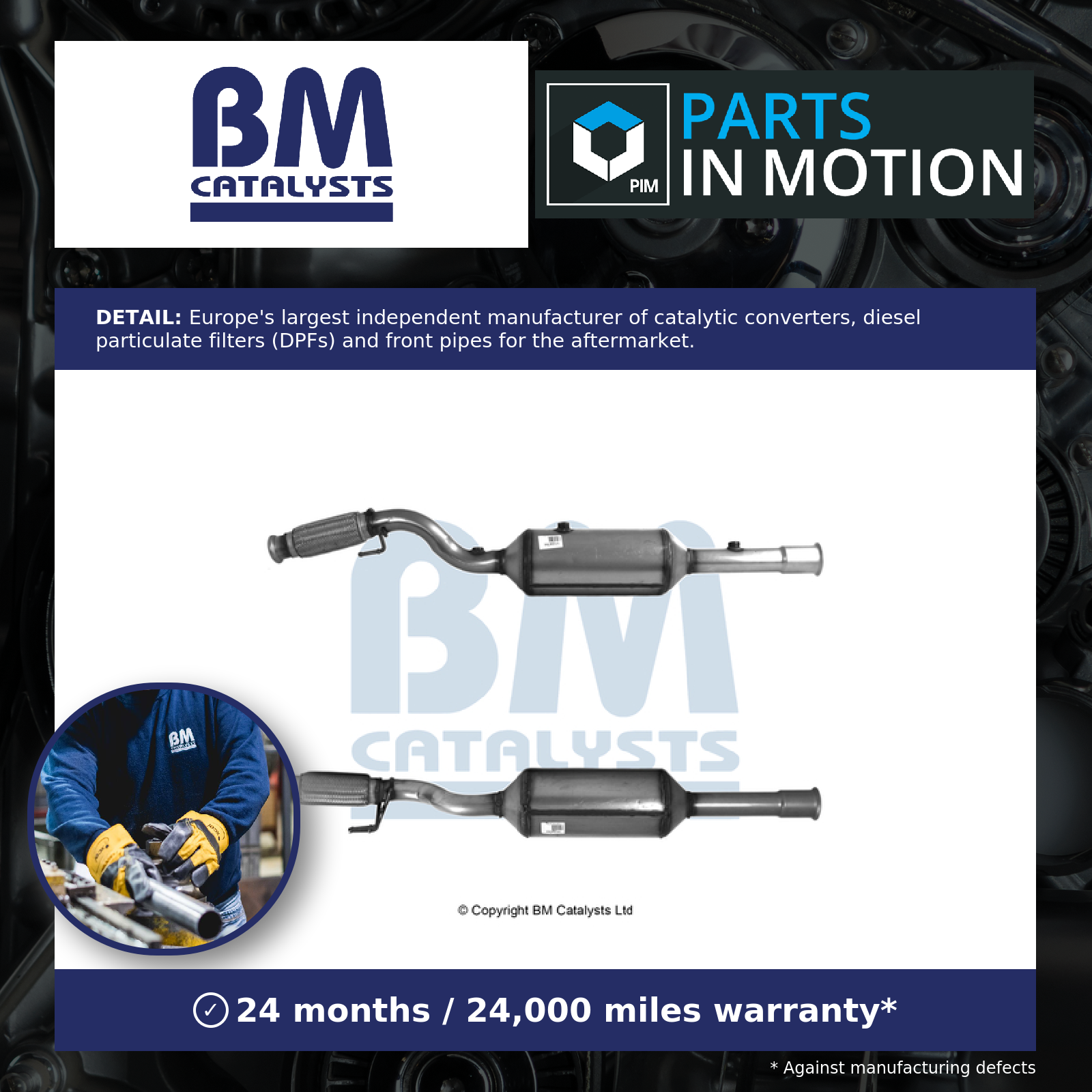 For PEUGEOT EXPERT 2007 onwards Exhaust System - Image 5